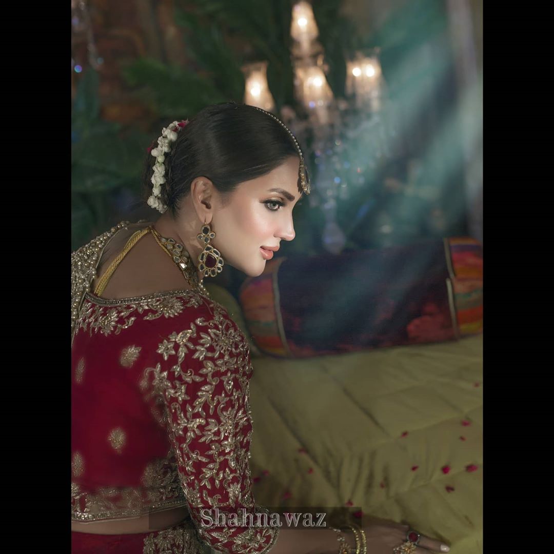 Actress Fiza Ali Beautiful Bridal Photo Shoot