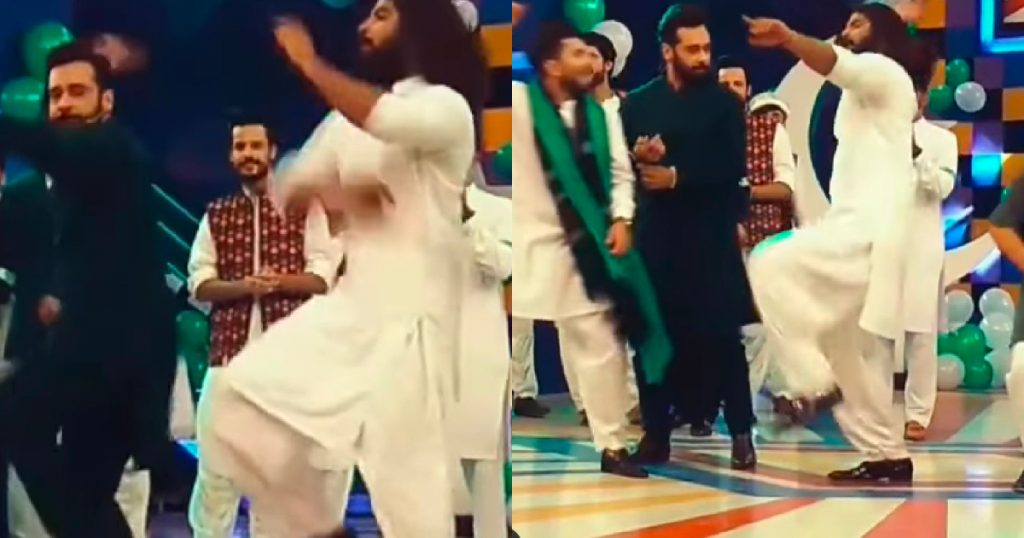 Faysal Qureshi Perky Dance On Independence Day Show