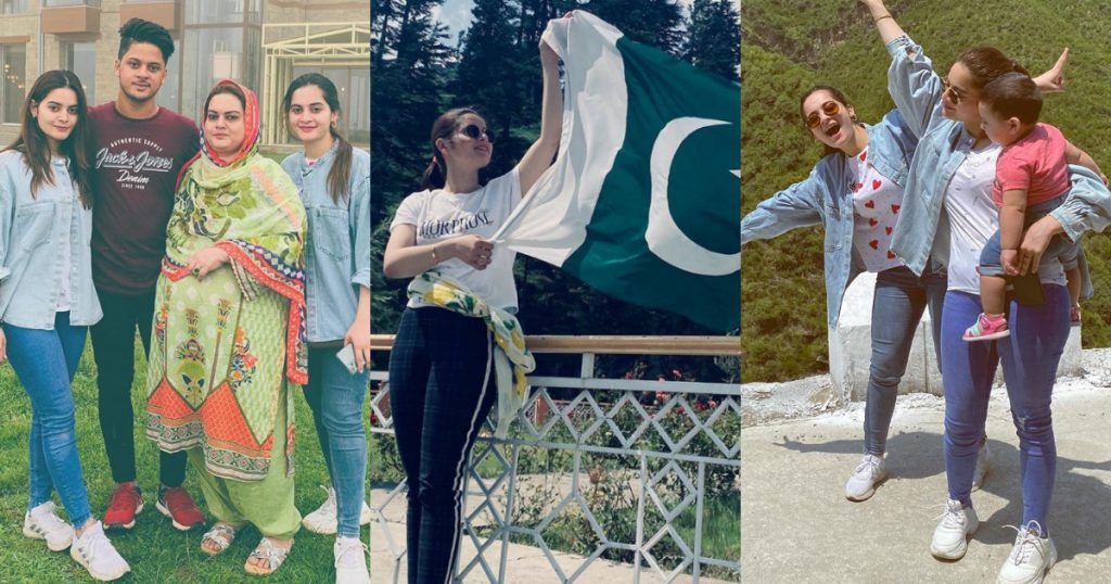 Aiman Khan and Minal Khan in Swat - Latest Pictures