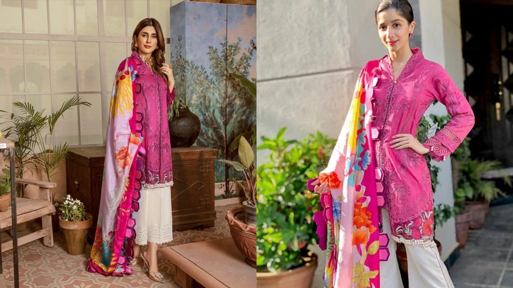 Pakistani Celebrities Rocking Similar Outfits