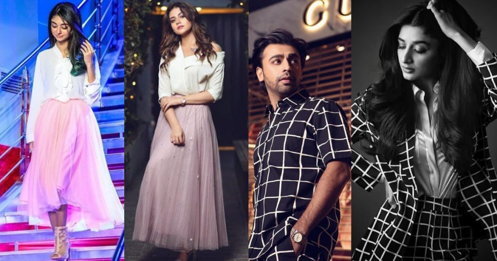 Pakistani Celebrities Rocking Similar Outfits