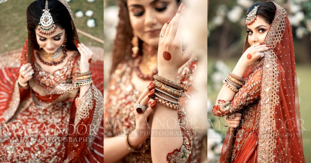 Syeda Tuba Aamir Beautiful Bridal Photo Shoot