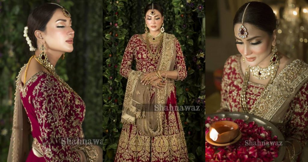 Actress Fiza Ali Beautiful Bridal Photo Shoot