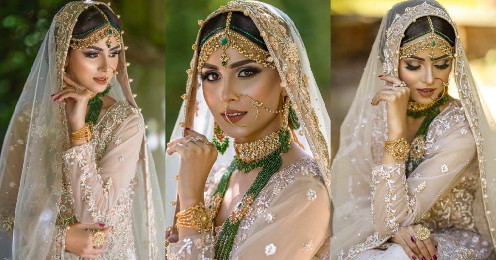 Nimra Khan Latest Beautiful Bridal Photo Shoot