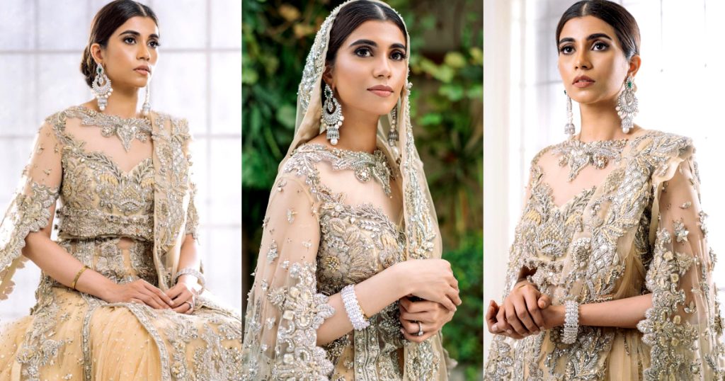 Actress Minna Rubina Tariq Bridal Photo Shoot for Elan