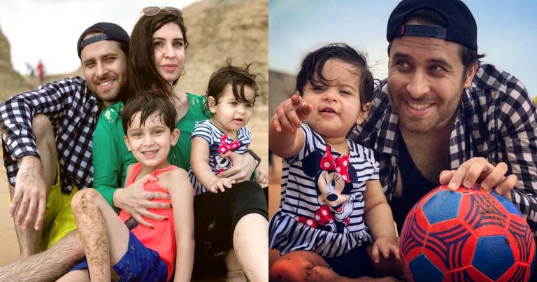 Actor Haroon Shahid New Pictures with his Family