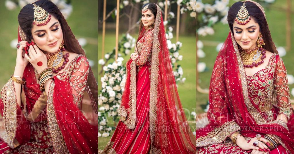 Gorgeous Syeda Tuba Aamir Latest Bridal Shoot