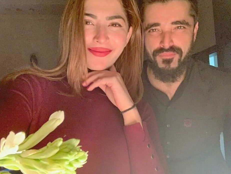 Hamza Ali Abbasi And Naimal Khawar Celebrating Their Wedding Anniversary