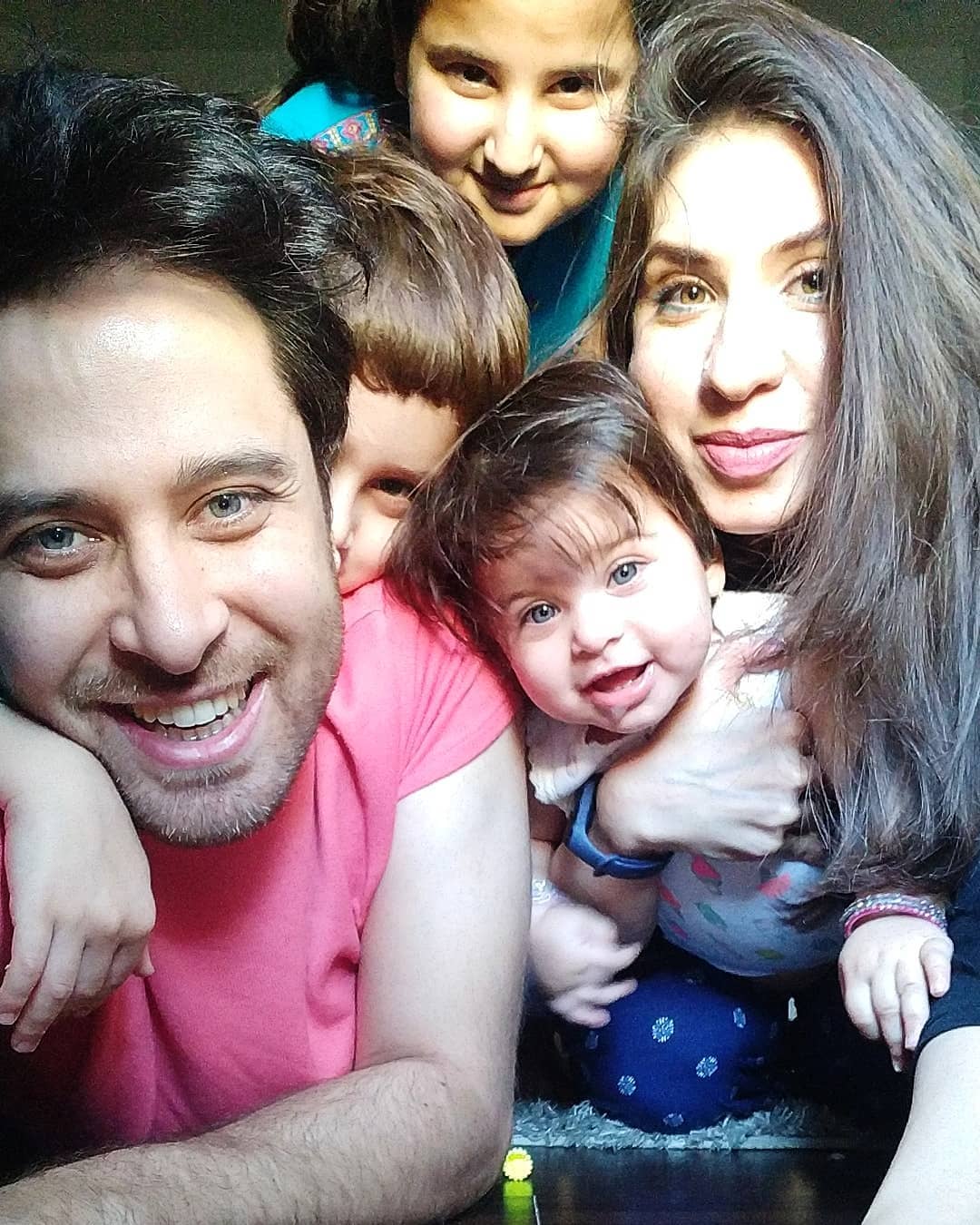 Actor Haroon Shahid New Pictures with his Family