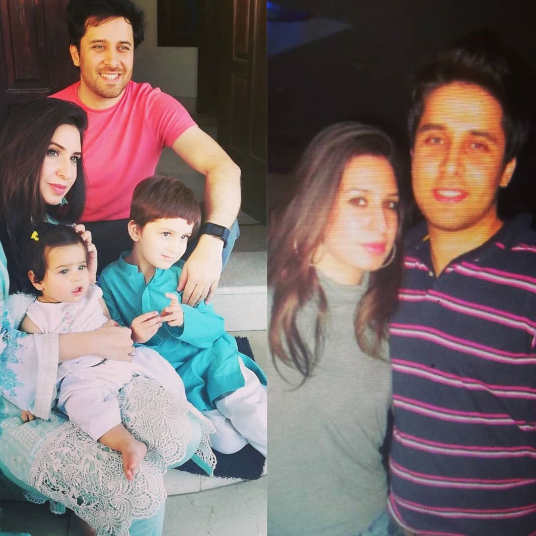 Actor Haroon Shahid New Pictures with his Family