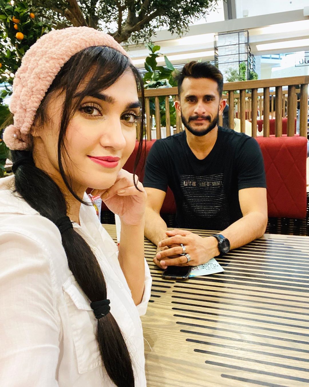Eid Pictures of Cricketer Hassan Ali with his Wife Samya Khan