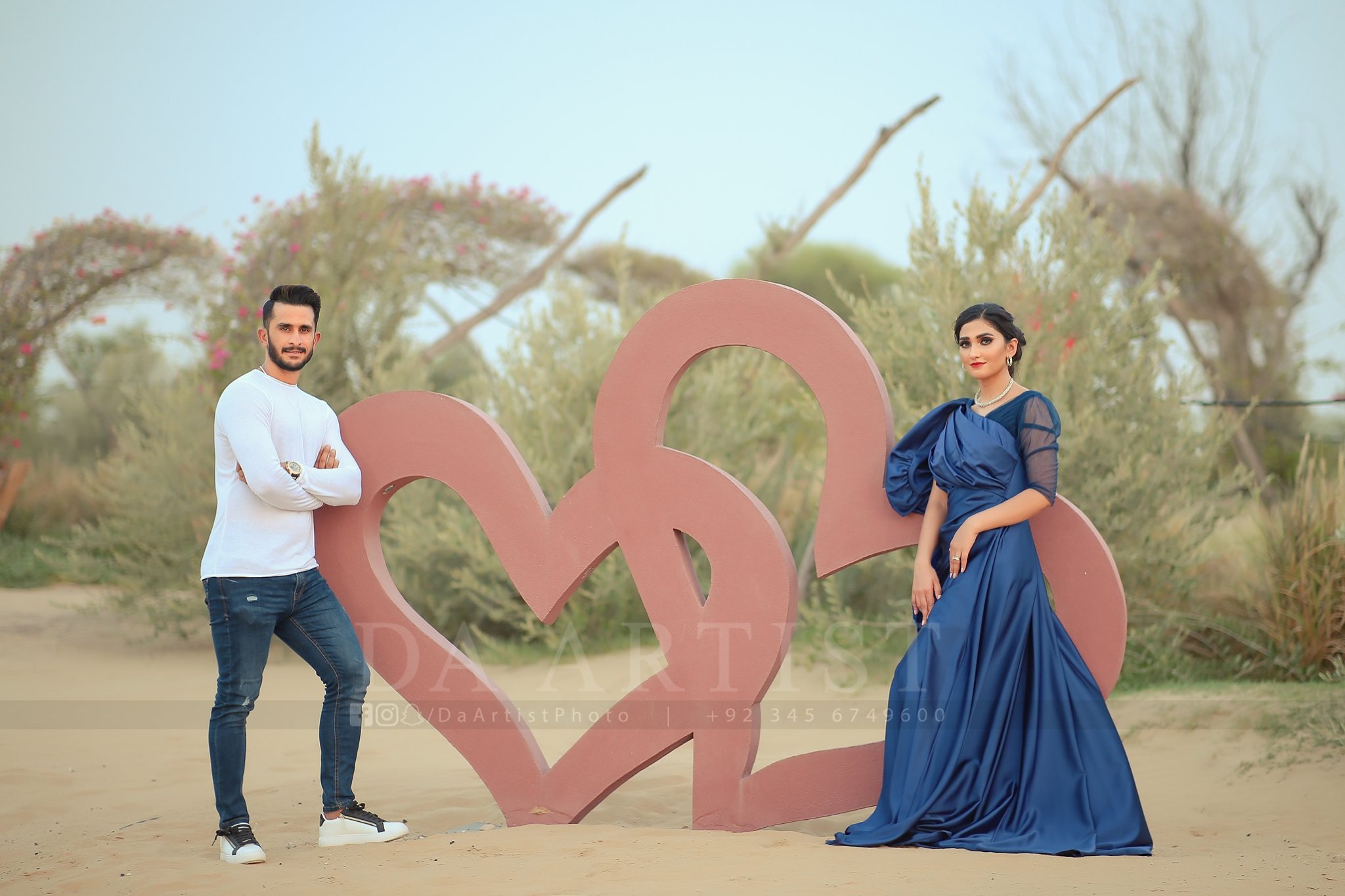 Hassan and Samiya 1st Wedding Anniversary Photoshoot