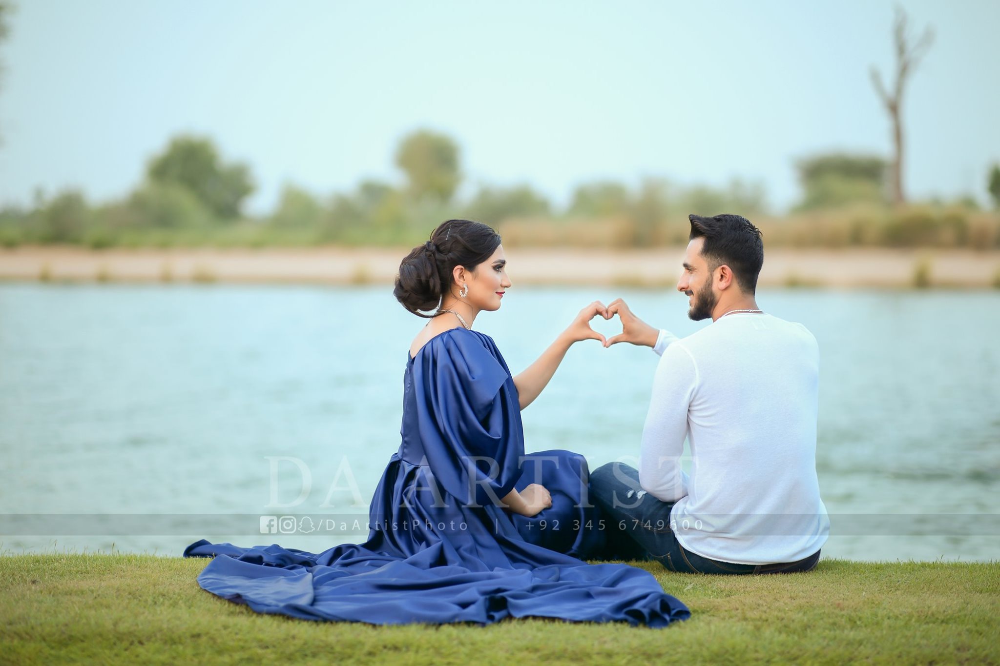 Hassan and Samiya 1st Wedding Anniversary Photoshoot