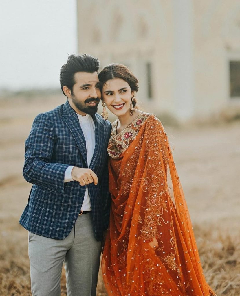 Here Are Sadia Ghaffar, Hassan Hayat Khan's Adorable Pictures