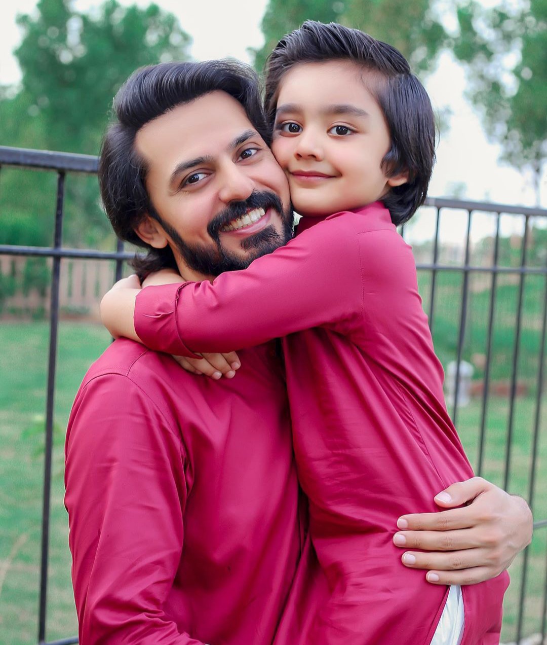 Clicks Of Bilal Qureshi And Uroosa Bilal Celebrating Eid-ul-Adha