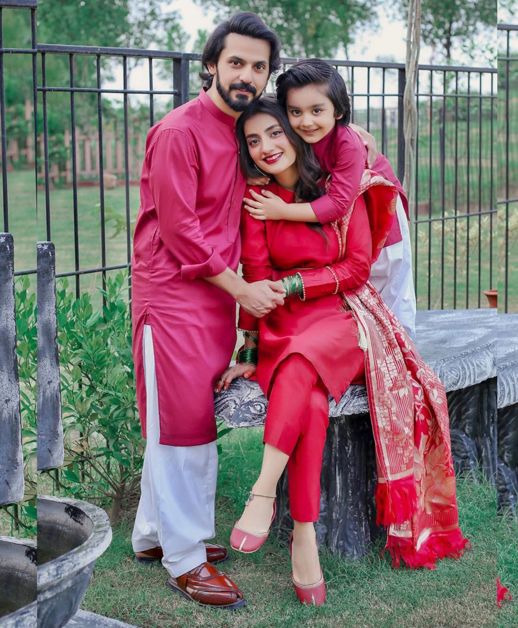 Clicks Of Bilal Qureshi And Uroosa Bilal Celebrating Eid-ul-Adha