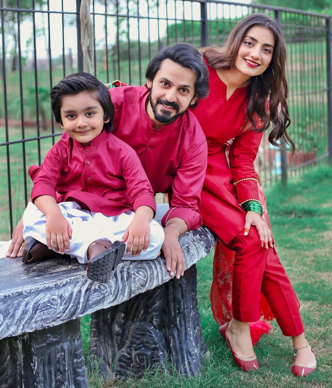 Clicks Of Bilal Qureshi And Uroosa Bilal Celebrating Eid-ul-Adha