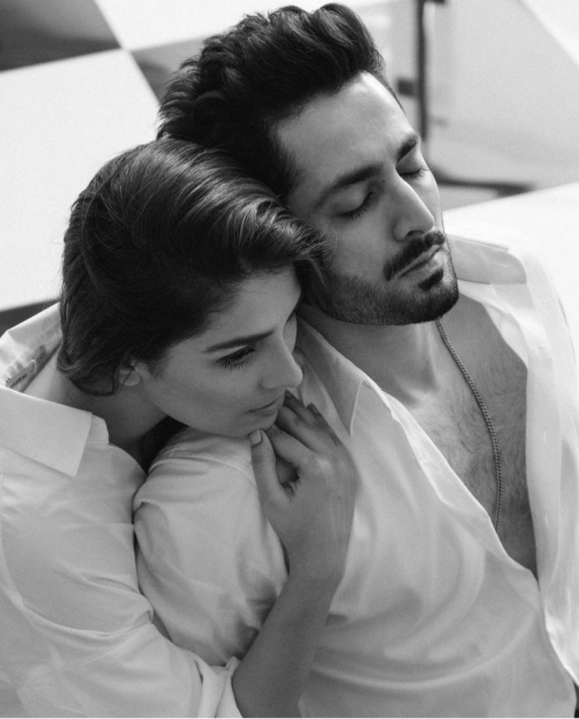 Ayeza Khan Wishing Anniversary To Danish Taimoor