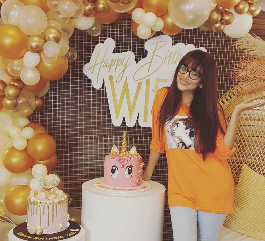 Zarnish Khan's Husband Gave Her Birthday Surprise