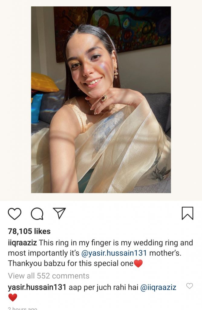 Iqra Aziz's Latest Instagram Post Will Awestruck Y'all