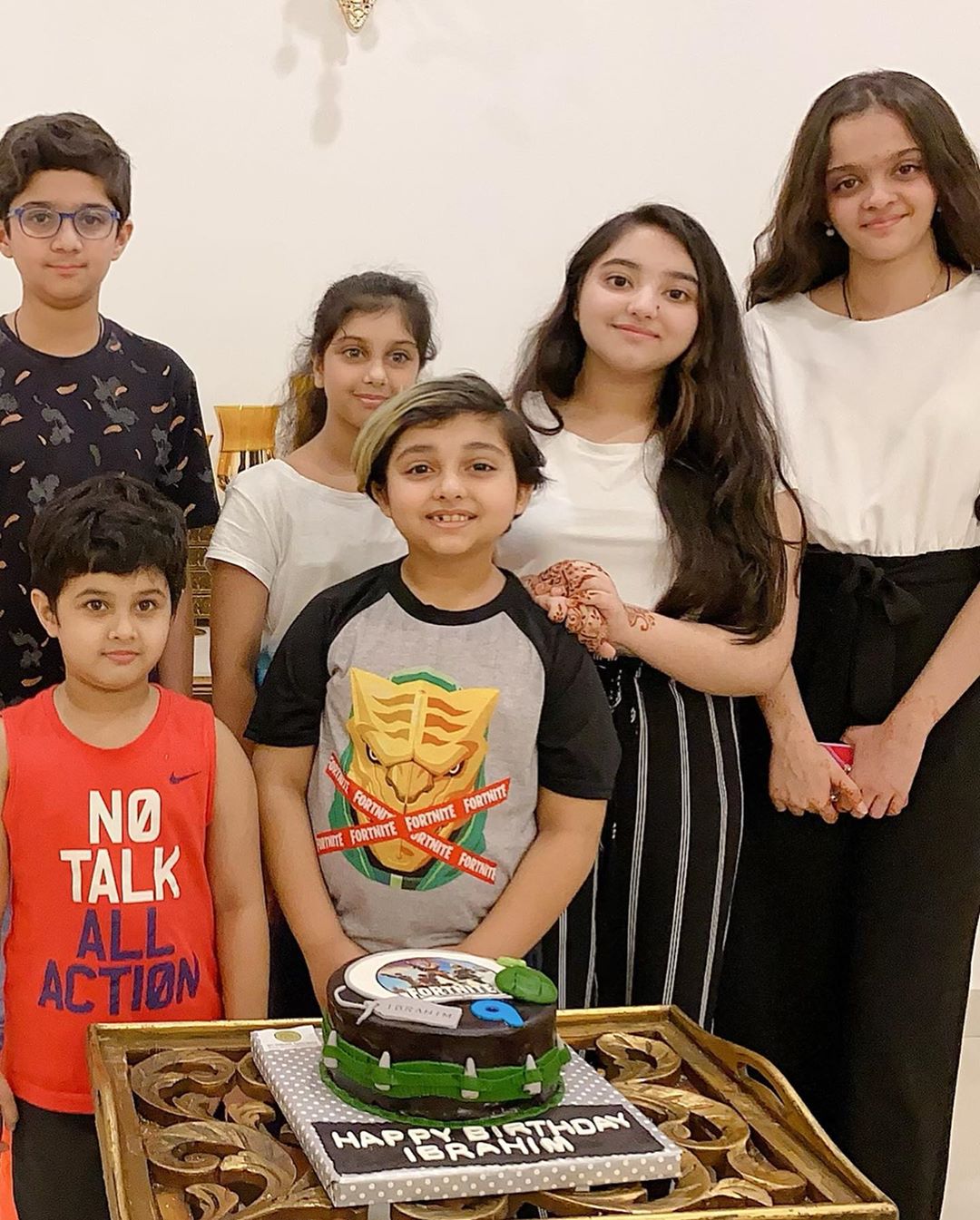 Javeria and Saud Son Ibrahim’s 9th Birthday Pictures