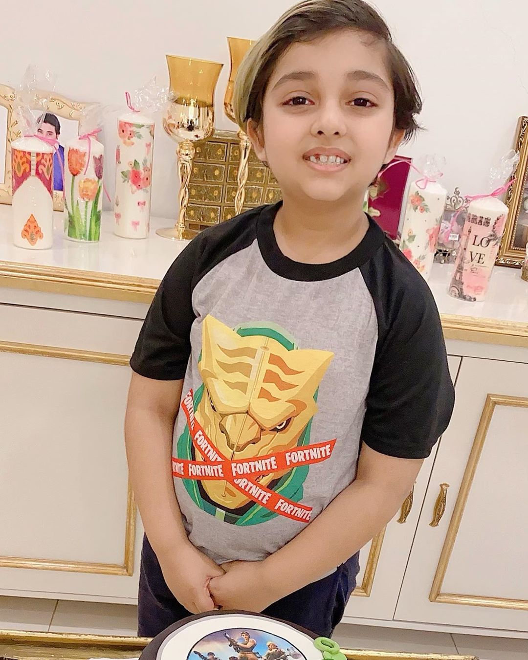 Javeria and Saud Son Ibrahim’s 9th Birthday Pictures