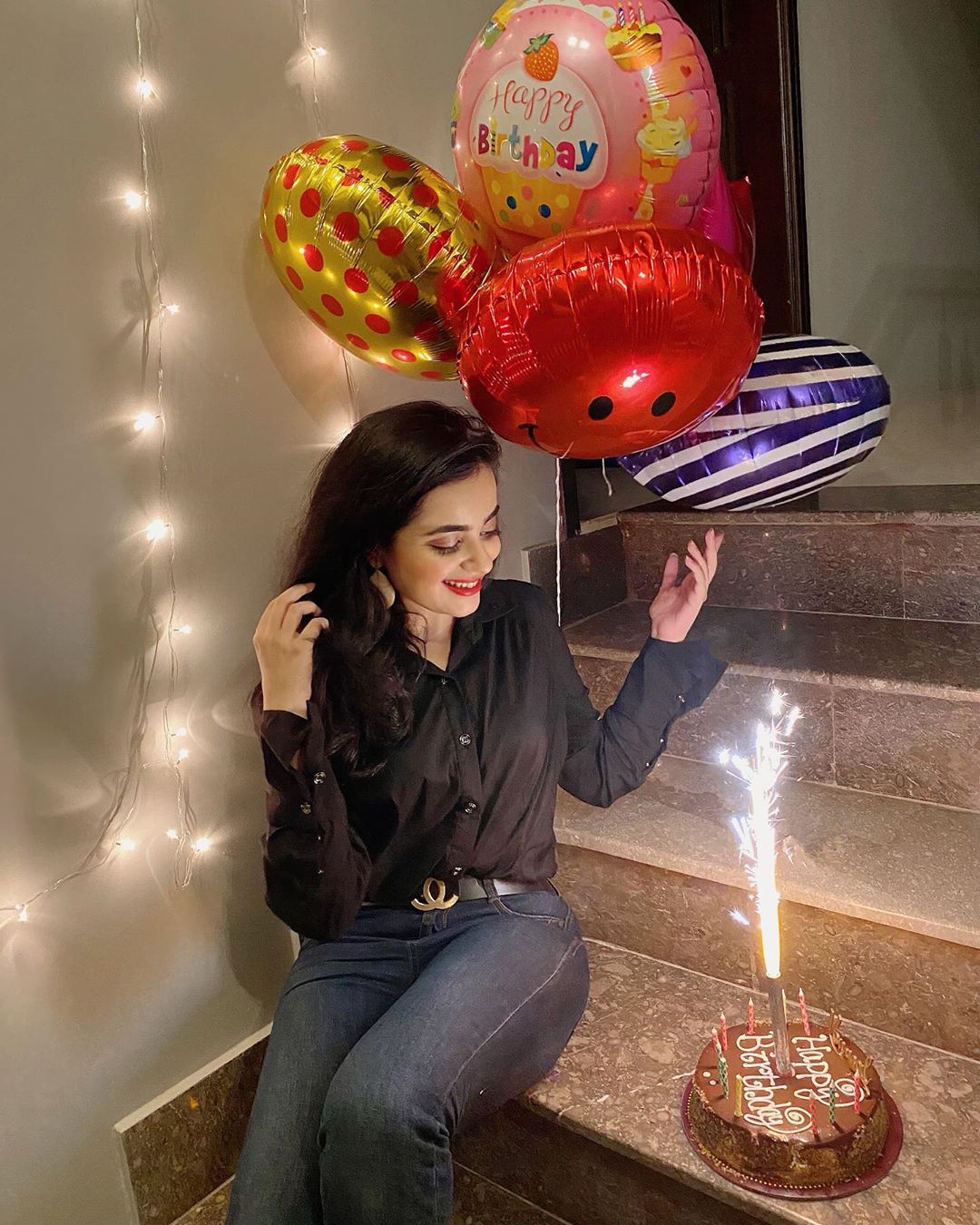 Actress Kompal Iqbal Beautiful Birthday Pictures