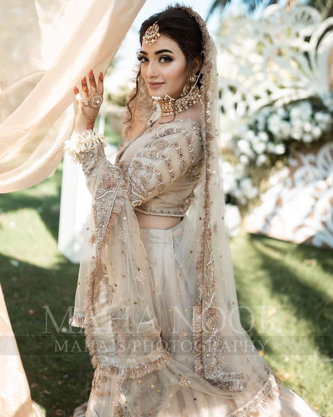 Drama Actress Nawal Saeed Beautiful Bridal Photo Shoot