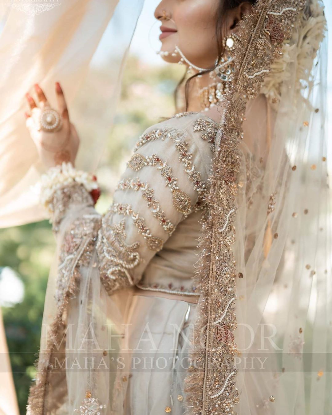 Drama Actress Nawal Saeed Beautiful Bridal Photo Shoot