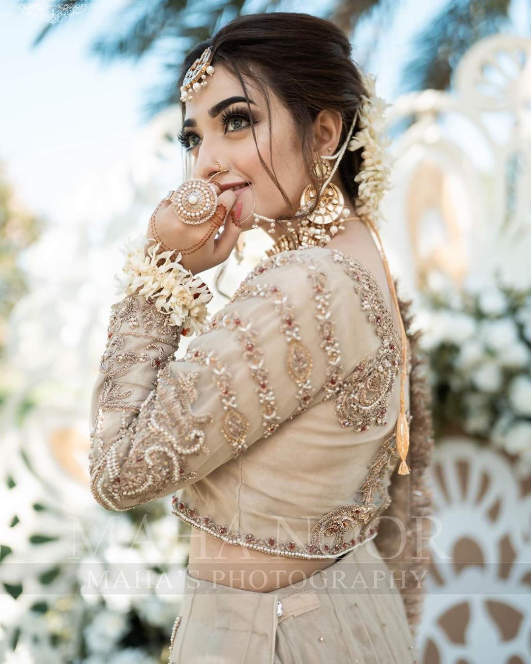 Drama Actress Nawal Saeed Beautiful Bridal Photo Shoot