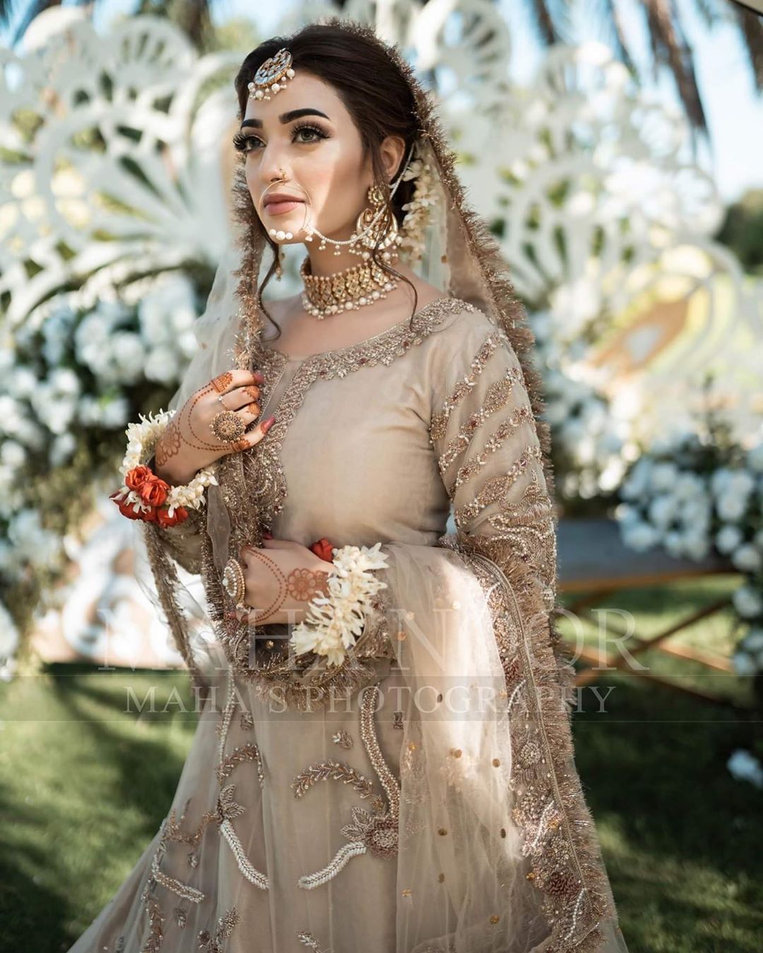 Drama Actress Nawal Saeed Beautiful Bridal Photo Shoot