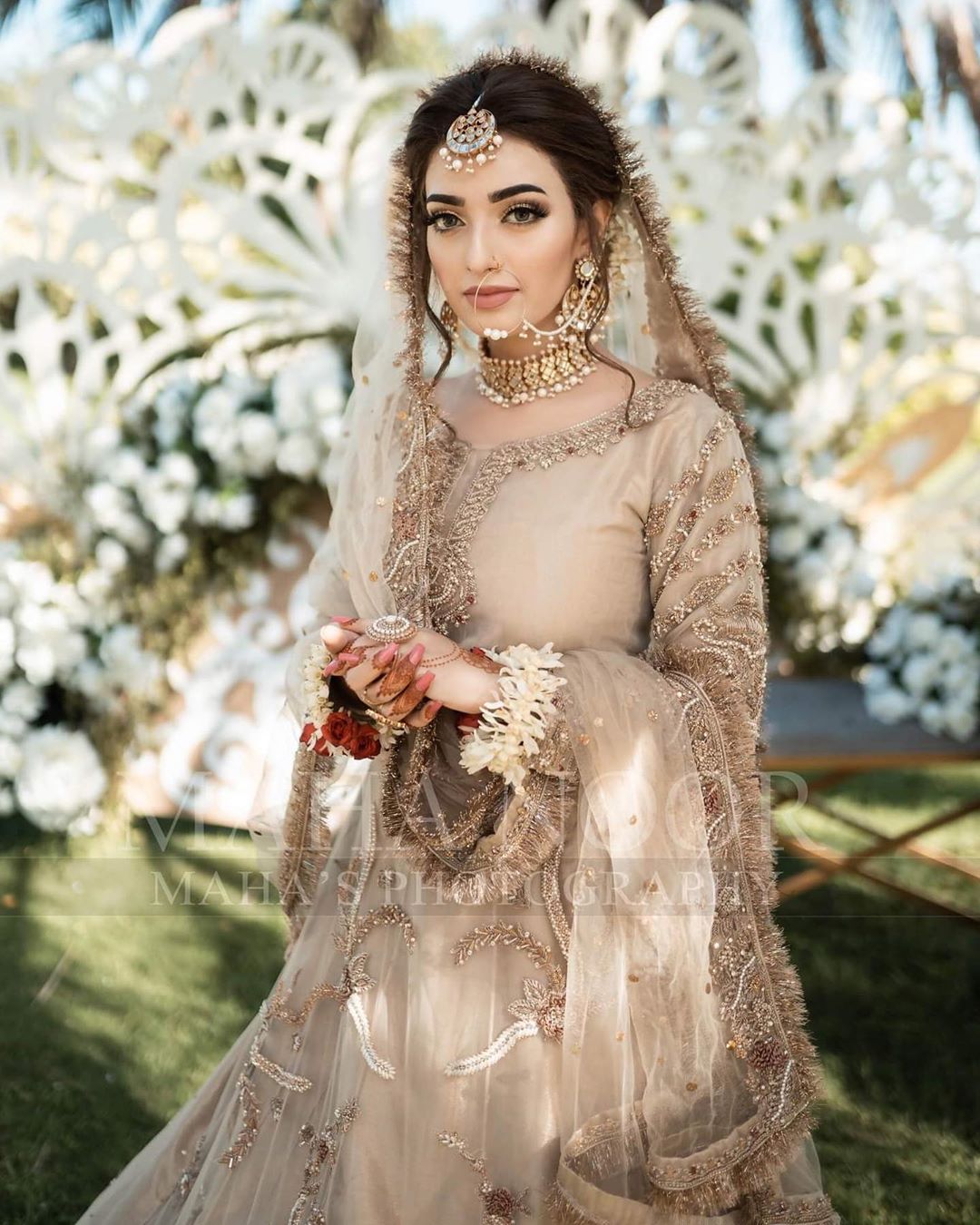 Drama Actress Nawal Saeed Beautiful Bridal Photo Shoot