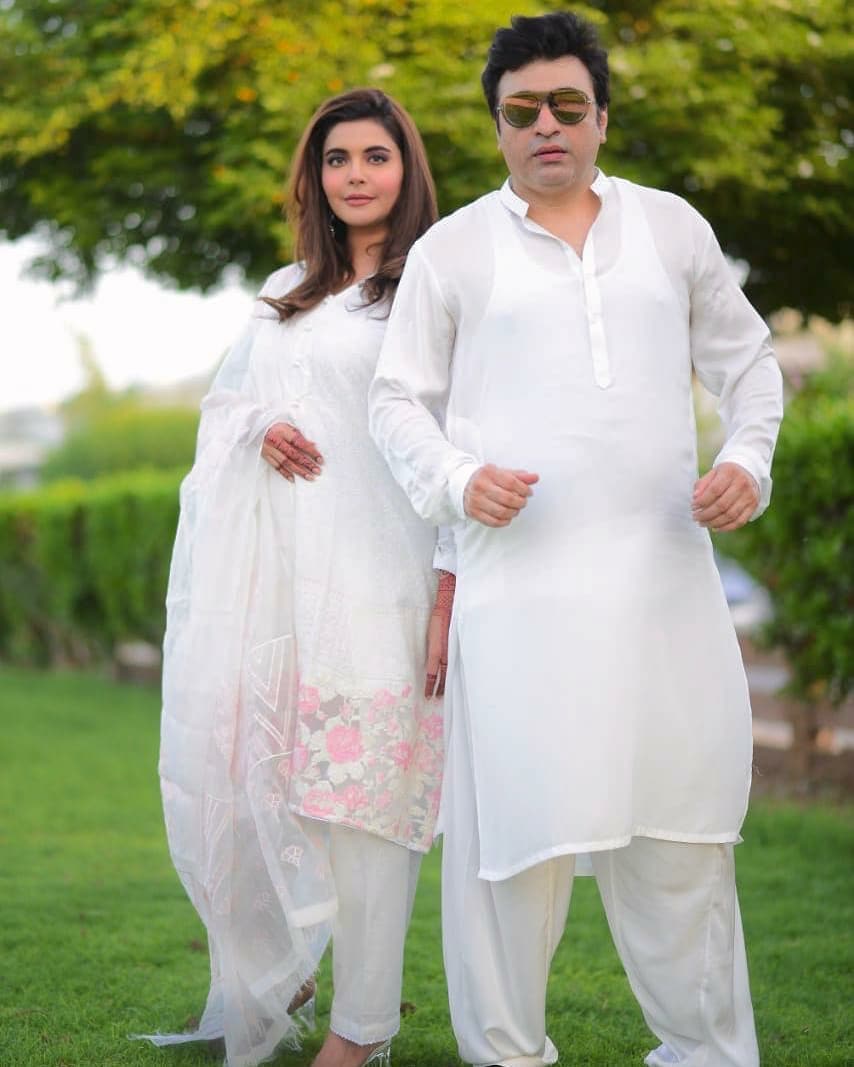 Nida and Yasir Nawaz Pictures with Family - Eid Day 3