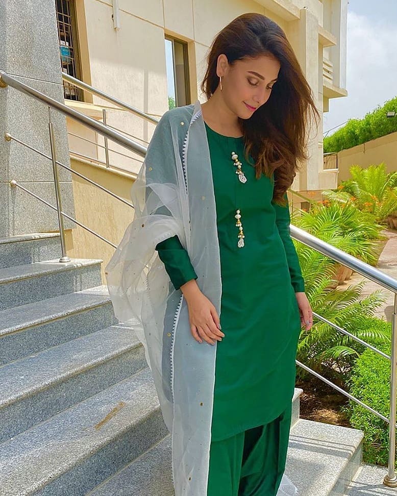 Pakistani Celebrities Pictures from independence Day