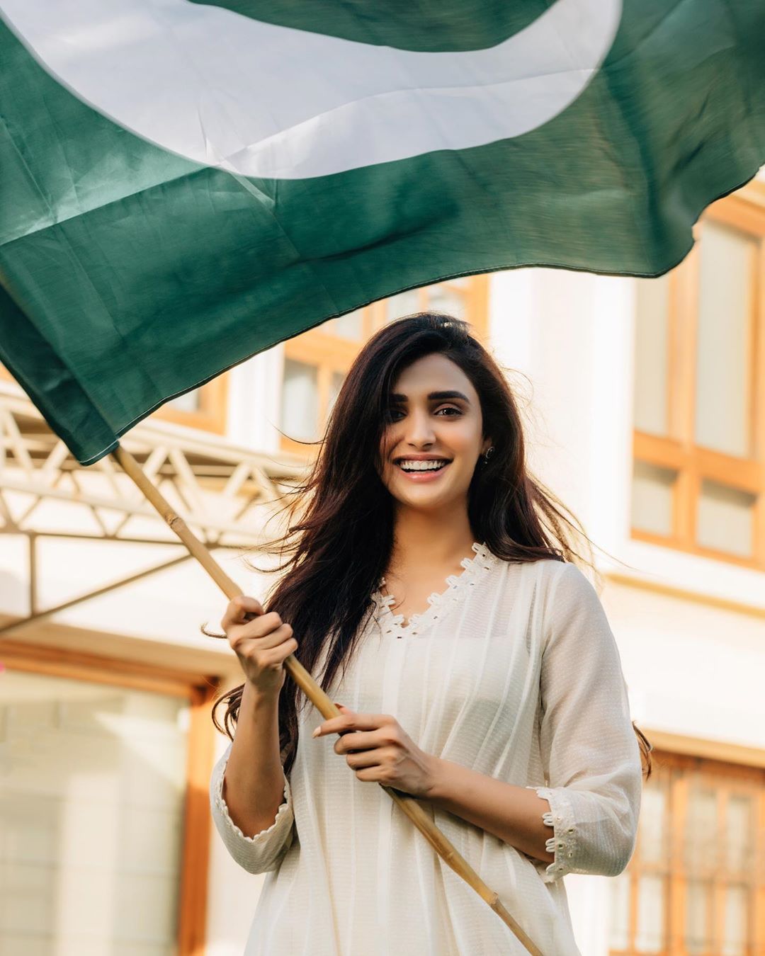 Pakistani Celebrities Pictures from independence Day