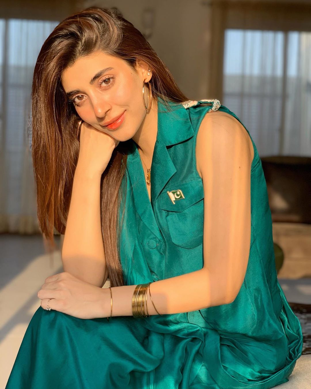 Independence Day Pictures of Pakistani Showbiz Celebrities