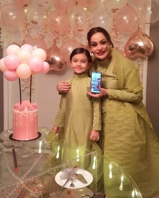 Sadia Imam Beautiful Daughter Meerab Birthday Pictures