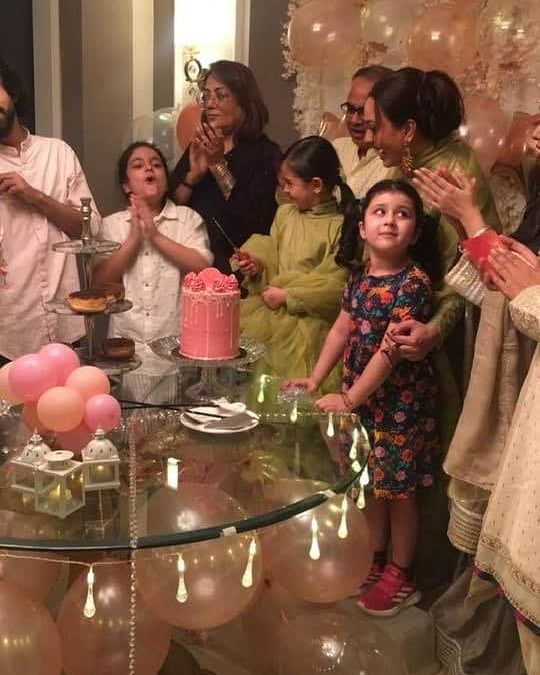 Sadia Imam Beautiful Daughter Meerab Birthday Pictures