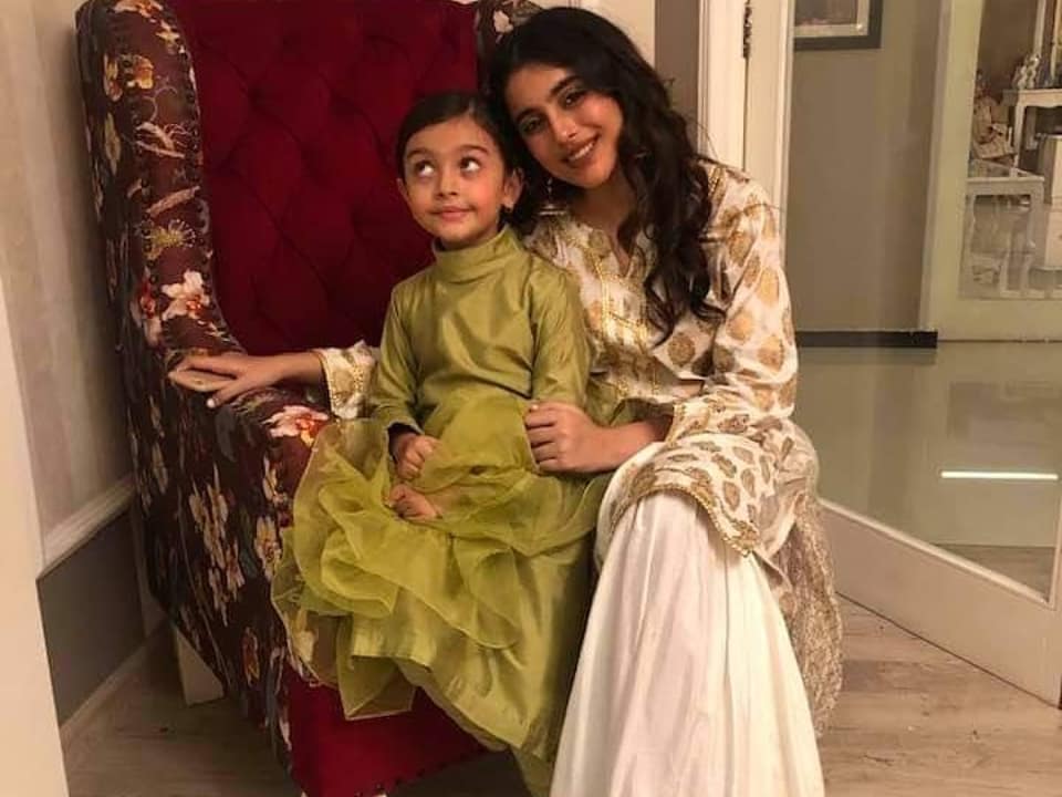 Sadia Imam Beautiful Daughter Meerab Birthday Pictures