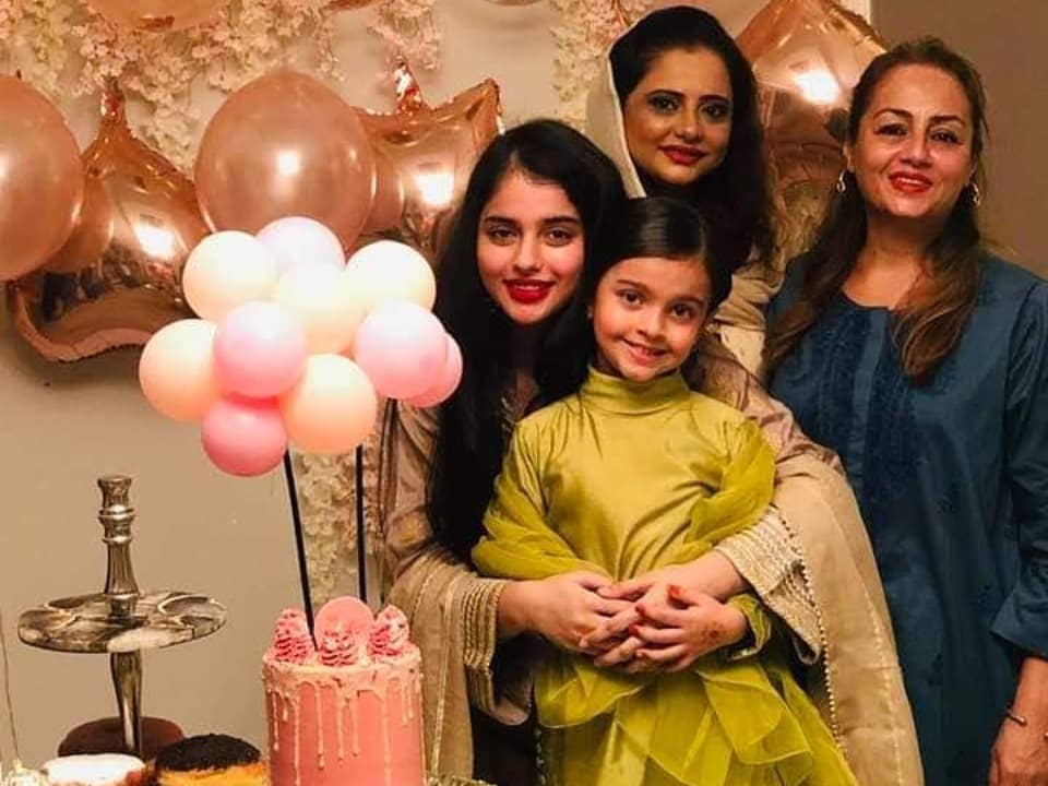 Sadia Imam Beautiful Daughter Meerab Birthday Pictures