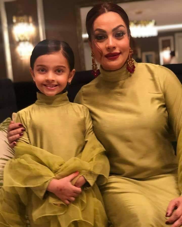 Sadia Imam Beautiful Daughter Meerab Birthday Pictures