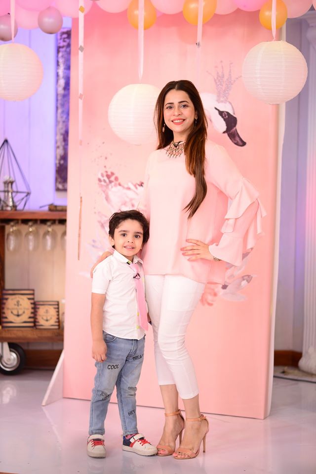 Here Are Pictures From Birthday Of Sadia Imam's Daughter