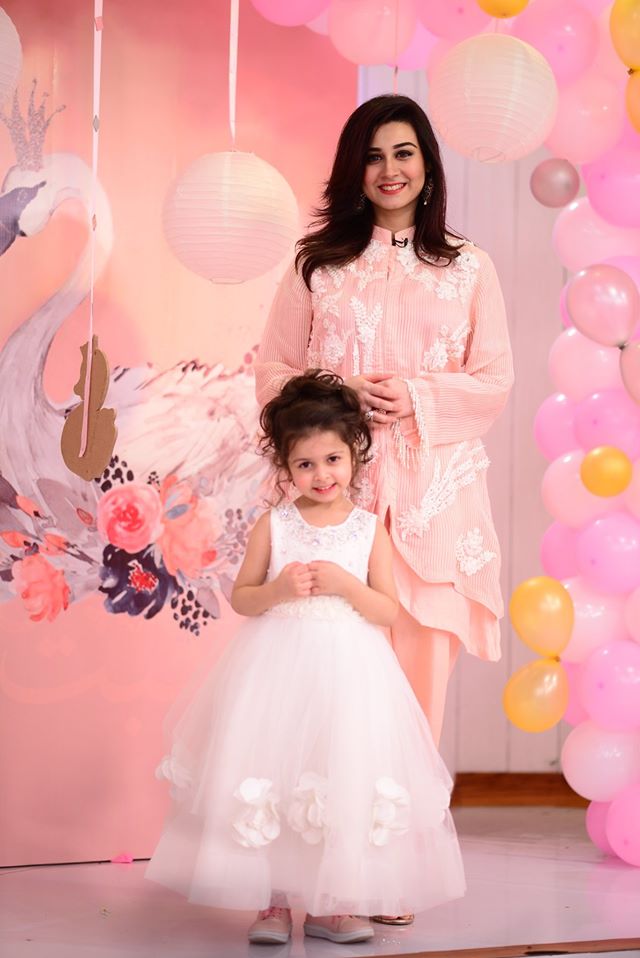 Here Are Pictures From Birthday Of Sadia Imam's Daughter