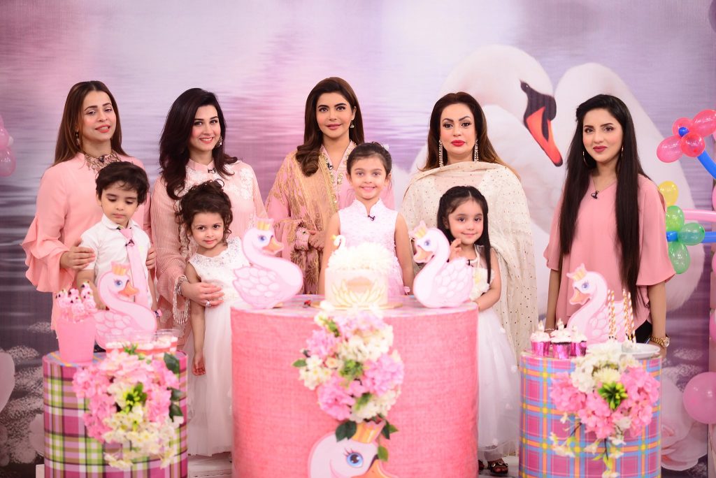 Here Are Pictures From Birthday Of Sadia Imam's Daughter