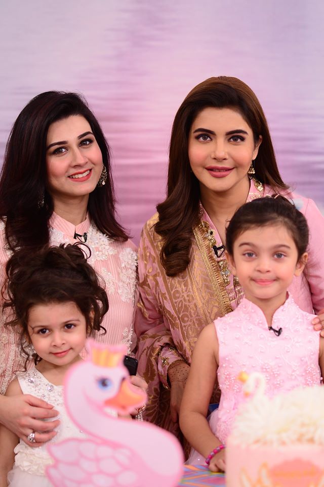 Here Are Pictures From Birthday Of Sadia Imam's Daughter