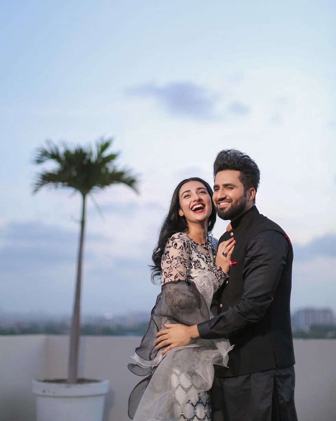 Sarah Khan and Falak Shabbir Beautiful Clicks from Zainab Chottani Fashion Film