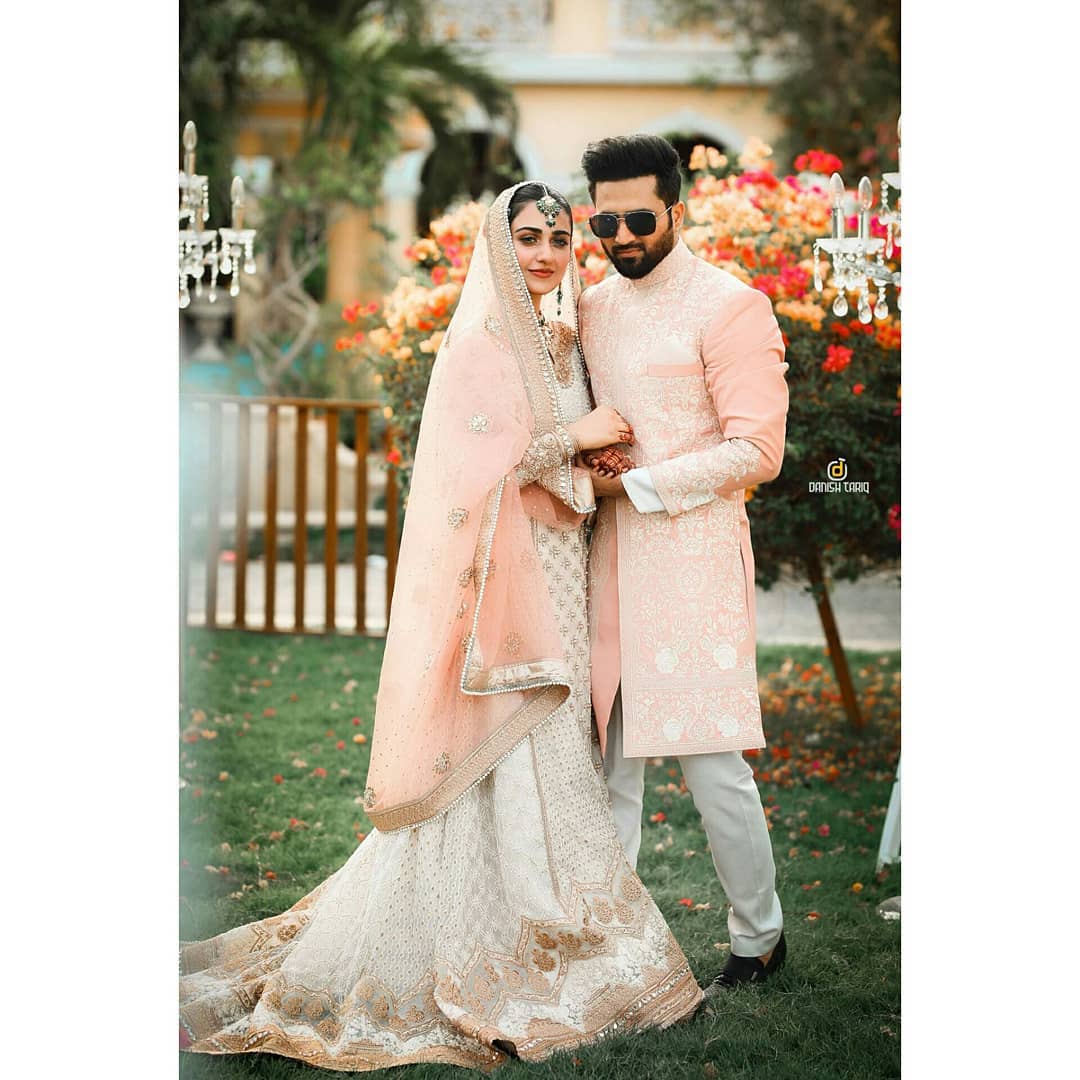 Sarah Khan and Falak Shabbir Beautiful Clicks from Zainab Chottani Fashion Film