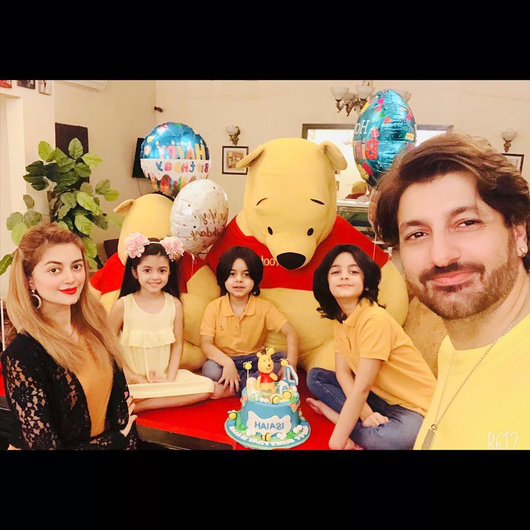 Syed Jibran and Afifa Jibran Son Beautiful Birthday Pictures