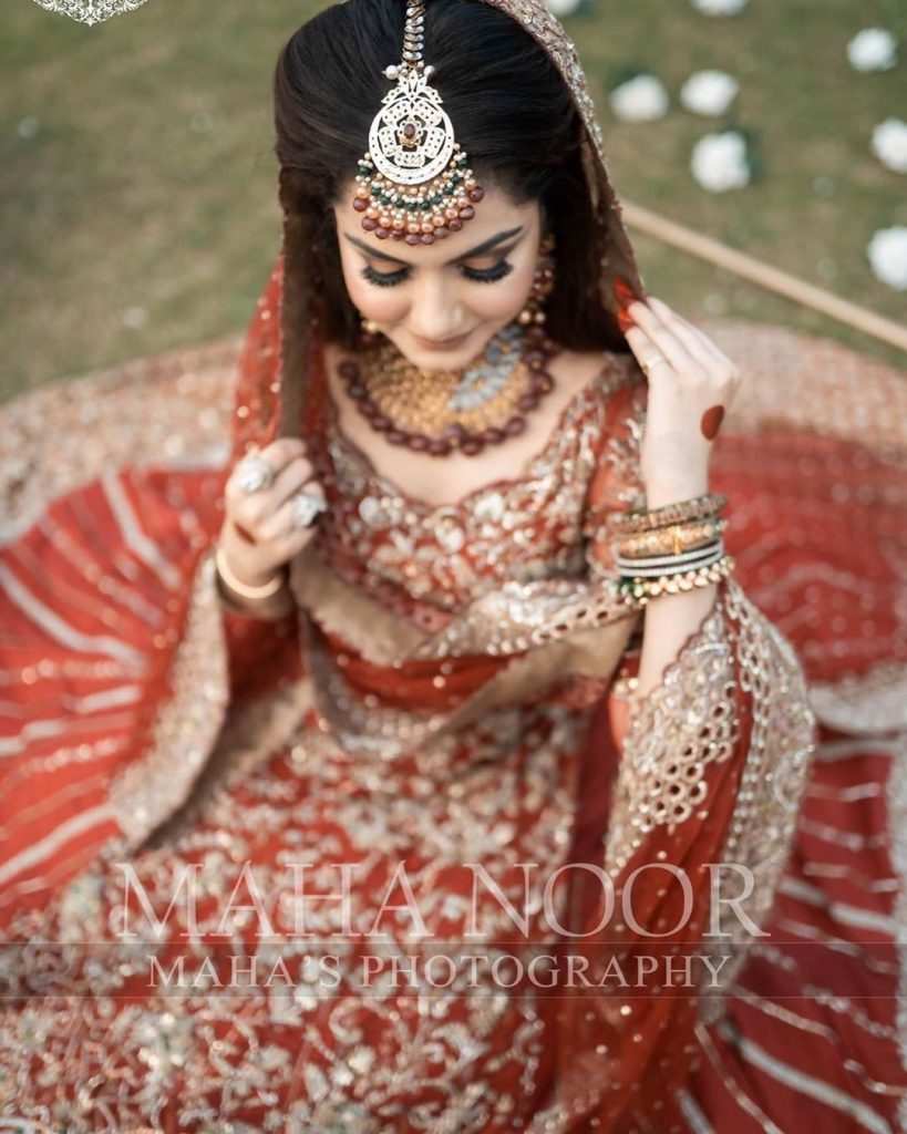 Syeda Tuba Aamir Beautiful Bridal Photo Shoot Reviewit.pk