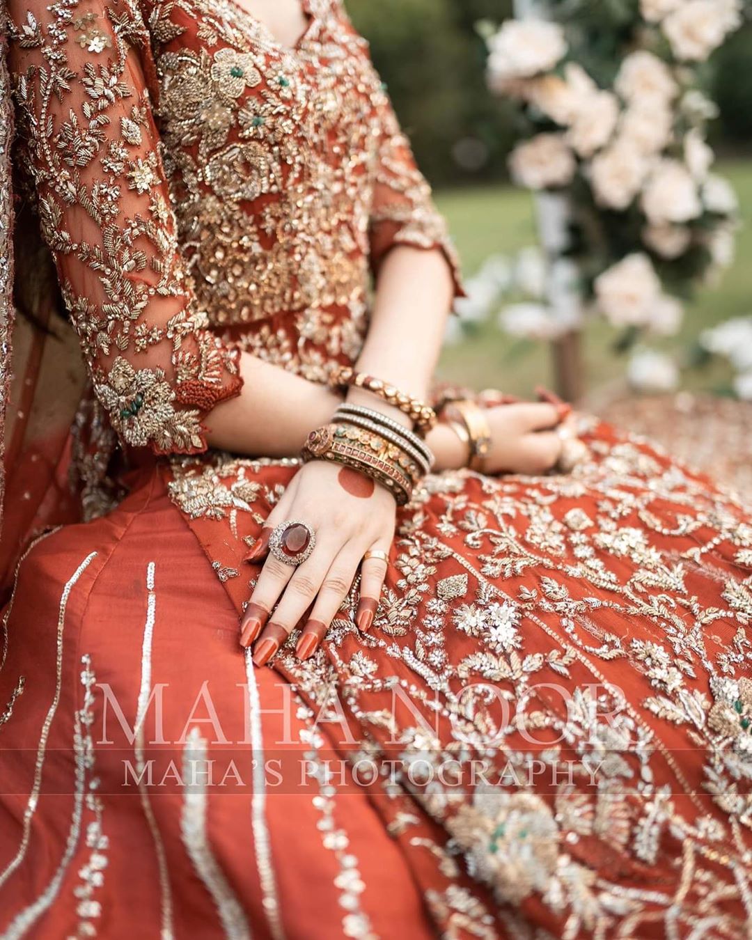 Syeda Tuba Aamir Beautiful Bridal Photo Shoot